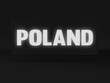 POLAND naszywka odblaskowa