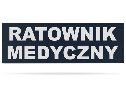 RATOWNIK MEDYCZNY naszywka odblaskowa