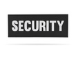 SECURITY naszywka odblaskowa