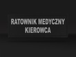 RATOWNIK MEDYCZNY KIEROWCA naszywka odblaskowa