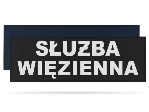 SŁUŻBA WIĘZIENNA naszywka odblaskowa