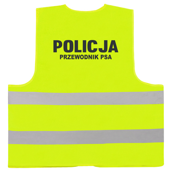 POLICJA PRZEWODNIK PSA kamizelka odblaskowa