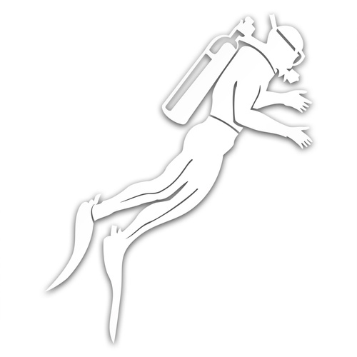 NUREK odblaskowa naklejka na auto srebrna