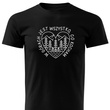 Czarna koszulka T-shirt nadruk W GÓRACH JEST WSZYSTKO, CO KOCHAM