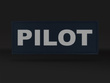 PILOT emblemat odblaskowy