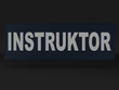 INSTRUKTOR emblemat odblaskowy