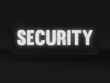 SECURITY naszywka odblaskowa