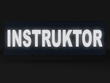 INSTRUKTOR emblemat odblaskowy
