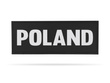 POLAND naszywka odblaskowa