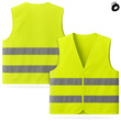 Kamizelka odblaskowa żółta