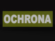 OCHRONA naszywka odblaskowa