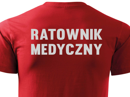 RATOWNIK MEDYCZNY koszulka z nadrukiem