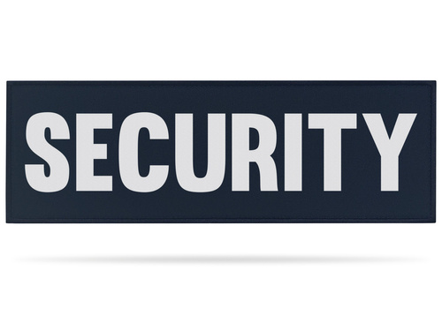 SECURITY naszywka odblaskowa 