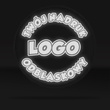 Naszywka odblaskowa z własnym napisem lub logo