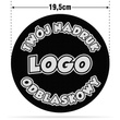 Naszywka odblaskowa z własnym napisem lub logo