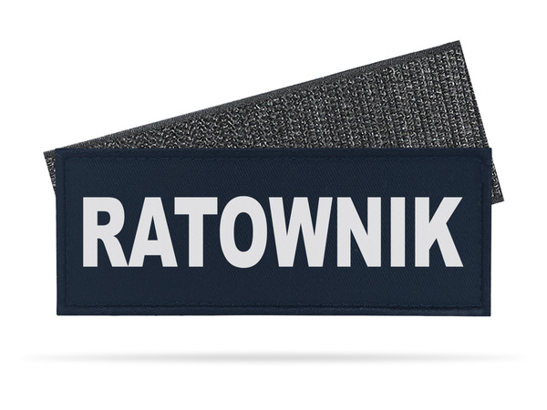 RATOWNIK emblemat odblaskowy