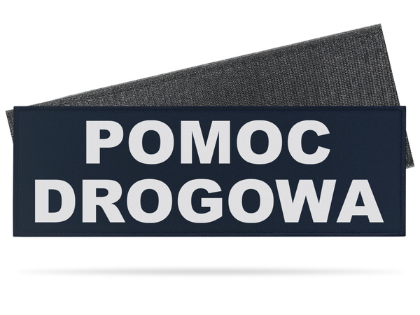 POMOC DROGOWA emblemat odblaskowy