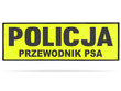 POLICJA PRZEWODNIK PSA naszywka odblaskowa