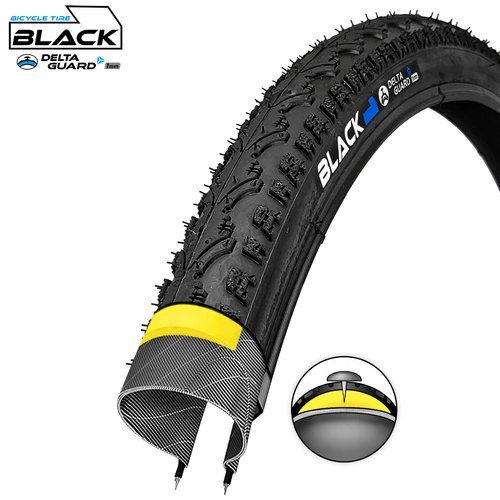 Opona rowerowa BLACK1 Rush - 28 x 1,50 (40-622 / 700×40C)