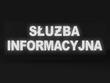 SŁUŻBA INFORMACYJNA naszywka odblaskowa