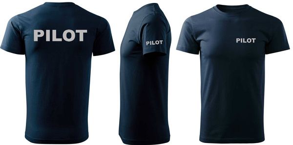 PILOT koszulka z nadrukiem