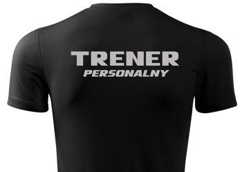 TRENER PERSONALNY siłownia koszulka termoaktywna