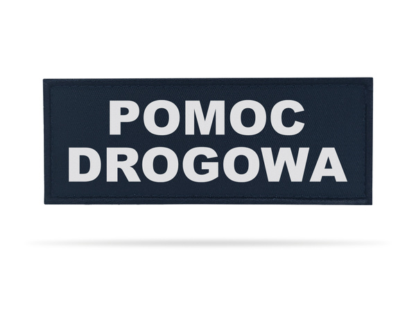 POMOC DROGOWA naszywka odblaskowa 