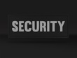 SECURITY naszywka odblaskowa