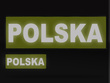 POLSKA zestaw naszywek odblaskowych