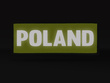 POLAND naszywka odblaskowa