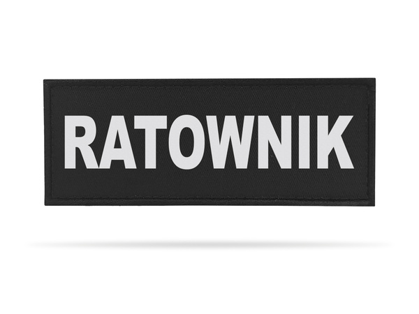 RATOWNIK naszywka odblaskowa