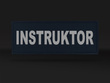 INSTRUKTOR emblemat odblaskowy