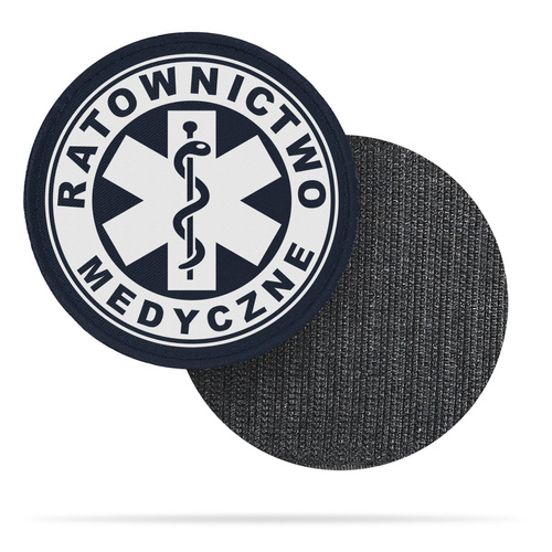 RATOWNICTWO MEDYCZNE emblemat odblaskowy