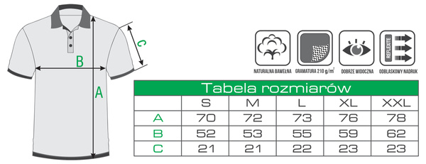 Bawełniana koszulka polo POLICJA