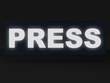 PRESS emblemat odblaskowy