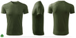 Zestaw 3 sztuk termoaktywnych koszulek męskich kolor khaki