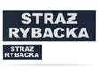 STRAŻ RYBACKA zestaw naszywek odblaskowych
