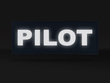 PILOT emblemat odblaskowy