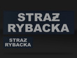 STRAŻ RYBACKA zestaw naszywek odblaskowych