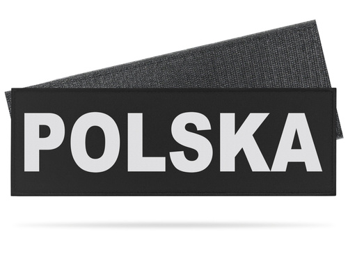 POLSKA naszywka odblaskowa