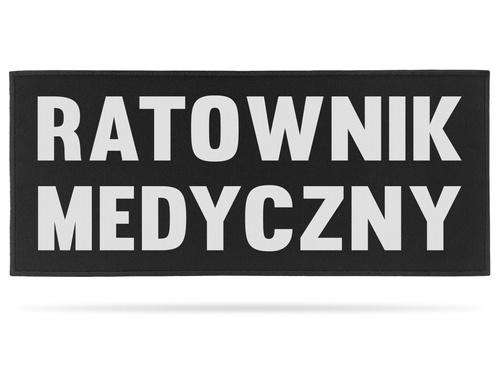 RATOWNIK MEDYCZNY naszywka odblaskowa