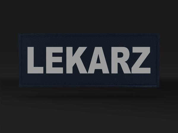 LEKARZ emblemat odblaskowy