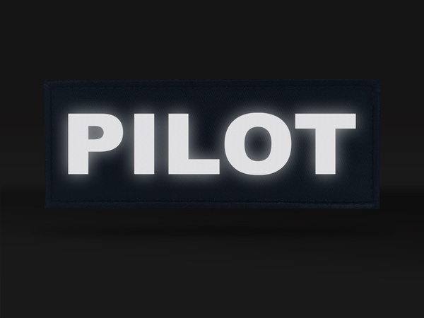 PILOT naszywka odblaskowa 