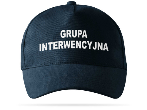 GRUPA INTERWENCYJNA czapka z daszkiem