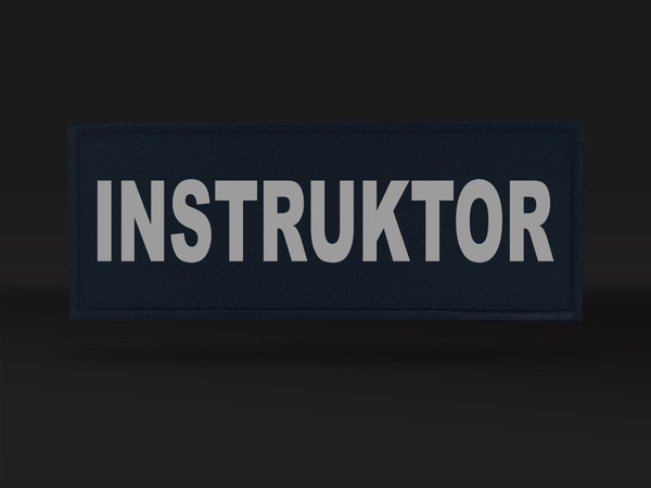 INSTRUKTOR emblemat odblaskowy