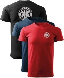 Transport Medyczny + eskulap koszulka z nadrukiem