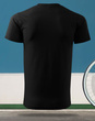 Czarna koszulka T-shirt nadruk REAL MEN DON'T NEED MOTORS