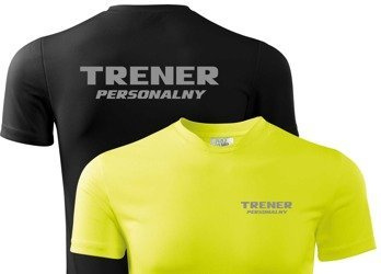 TRENER PERSONALNY siłownia koszulka termoaktywna