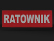 RATOWNIK naszywka odblaskowa