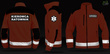 Bluza polarowa z emblematami KIEROWCA RATOWNIK